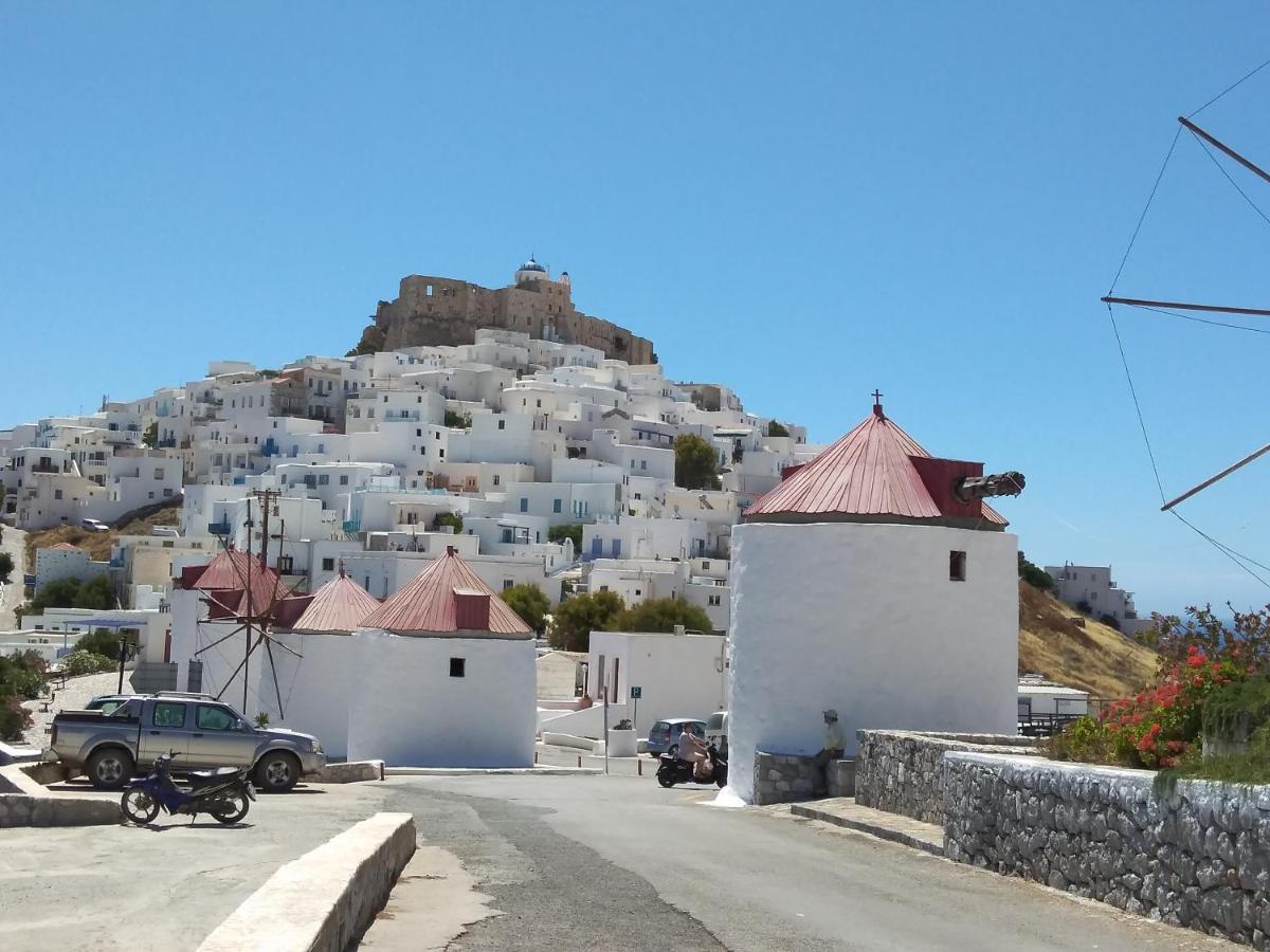 Ferienwohnung Θέαστρον - Theastron House With Great View In Chora Pera Gyalos Exterior foto