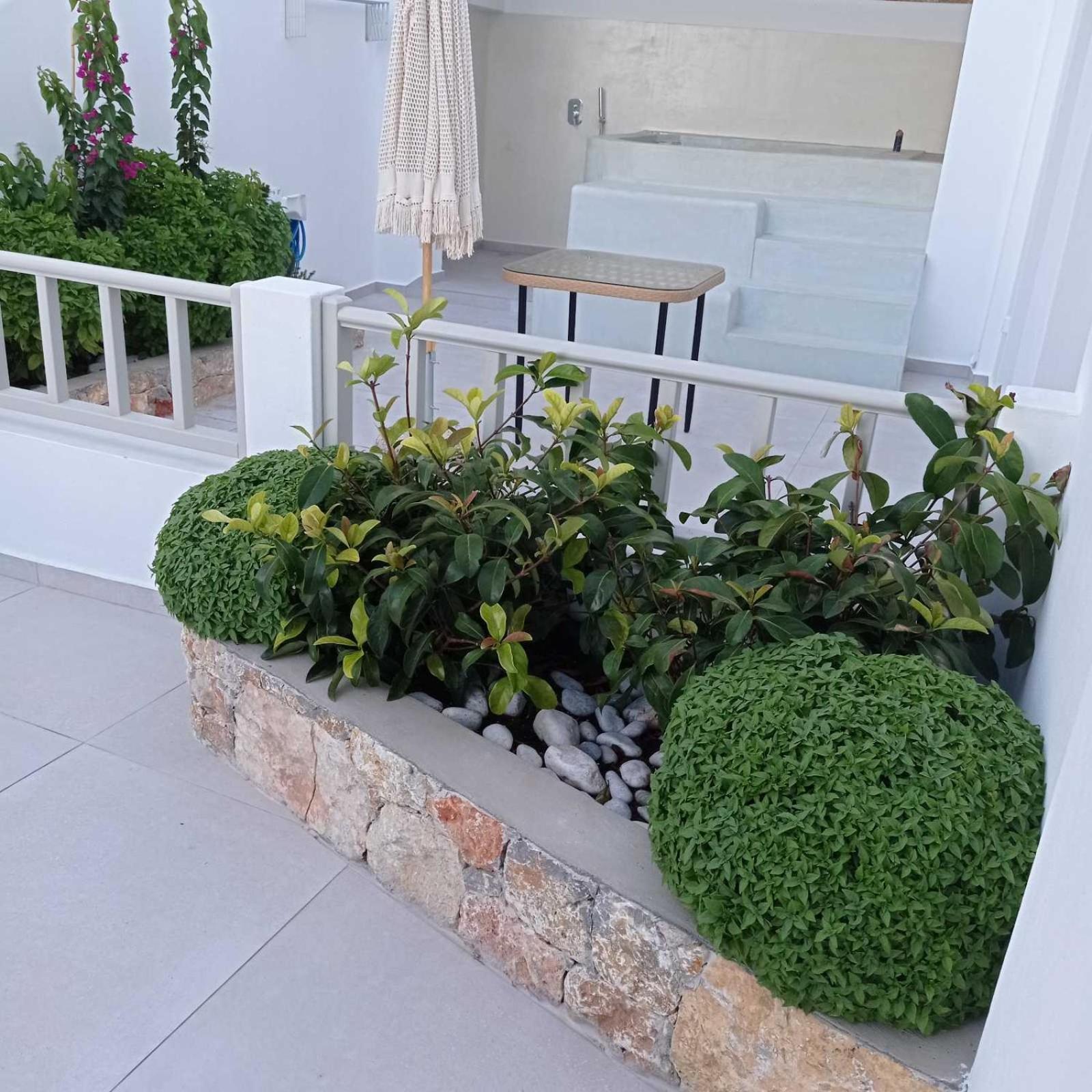 Ferienwohnung Θέαστρον - Theastron House With Great View In Chora Pera Gyalos Exterior foto